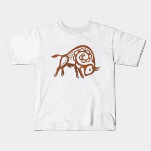 Charging Bull Kids T-Shirt